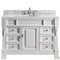 Modern Fittings Huntshire Manor 48" Single Bath Vanity with Marble Top Sink Without Mirror