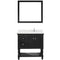 Modern Fittings Julianna 36" Single Bath Vanity with Dazzle Quartz Top and Square Sink