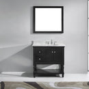 Modern Fittings Julianna 36" Single Bath Vanity with Marble Top and Round Sink