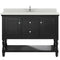 Modern Fittings Julianna 48" Single Bath Vanity with Dazzle Quartz Top and Square Sink