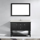 Modern Fittings Julianna 48" Single Bath Vanity with Dazzle Quartz Top and Square Sink