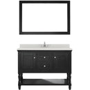 Modern Fittings Julianna 48" Single Bath Vanity with Dazzle Quartz Top and Square Sink