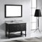 Modern Fittings Julianna 48" Single Bath Vanity with Marble Top and Round Sink Faucet