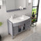 Modern Fittings Ava 48" Single Bath Vanity with Engineered Stone Top and Round Sink