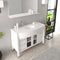 Modern Fittings Ava 48" Single Bath Vanity with Engineered Stone Top and Round Sink