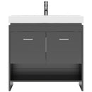 Modern Fittings Gloria 36" Single Bath Vanity with Ceramic Top and Integrated Square Sink