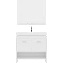 Modern Fittings Gloria 36" Single Bath Vanity with Ceramic Top and Integrated Square Sink