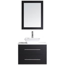 Modern Fittings Marsala 29" Single Bath Vanity with Engineered Stone Top and Square Sink