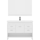 Modern Fittings Gloria 48" Single Bath Vanity and Square Sink