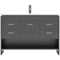 Modern Fittings Gloria 48" Single Bath Vanity with Ceramic Top and Integrated Square Sink