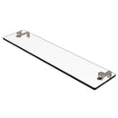 Allied Brass Montero Collection 22 Inch Glass Vanity Shelf with Beveled Edges MT-1-22-PEW