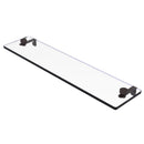 Allied Brass Montero Collection 22 Inch Glass Vanity Shelf with Beveled Edges MT-1-22-VB