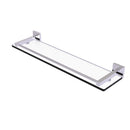 Allied Brass Montero Collection 22 Inch Glass Shelf with Gallery Rail MT-1-22-GAL-PC