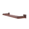 Allied Brass Montero Collection 22 Inch Solid IPE Ironwood Shelf with Gallery Rail MT-1-22-GAL-IRW-CA