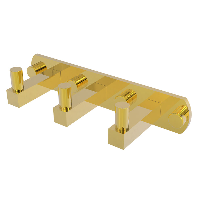 Allied Brass Montero Collection 3 Position Multi Hook MT-20-3-PB
