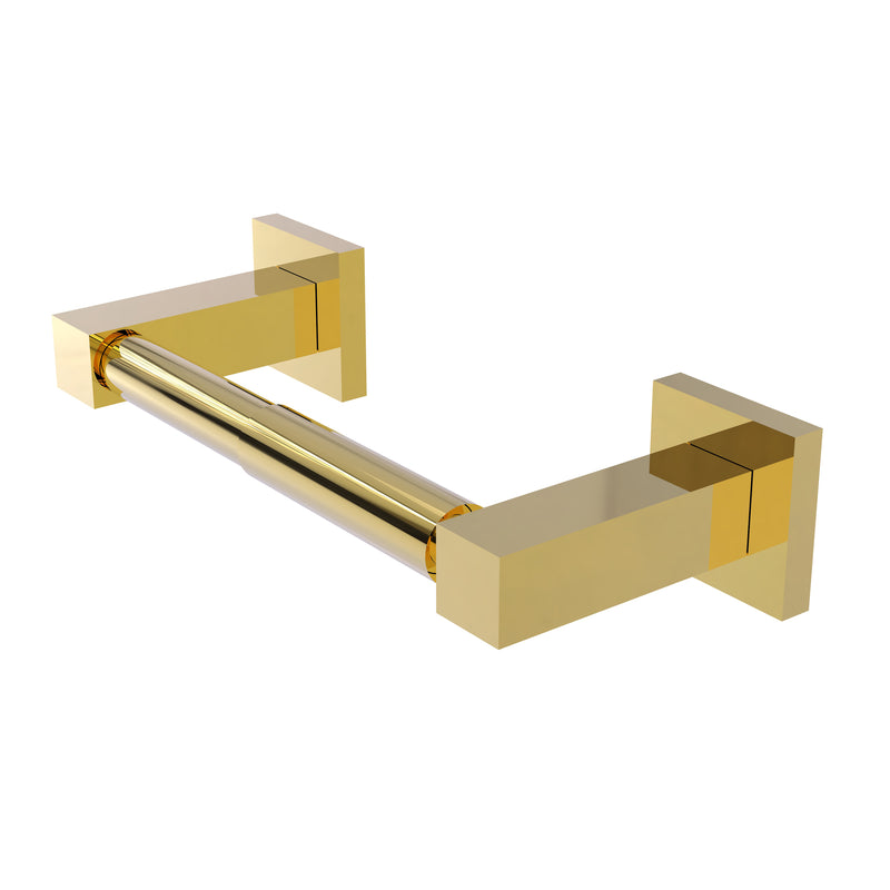 Allied Brass Montero Collection Contemporary Two Post Toilet Tissue Holder MT-24-PB