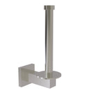 Allied Brass Montero Collection Upright Toilet Tissue Holder and Reserve Roll Holder MT-24U-SN