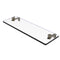 Allied Brass 16 Inch Glass Vanity Shelf with Beveled Edges NS-1-16-ABR