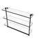Allied Brass 22 Inch Triple Tiered Glass Shelf with Integrated Towel Bar NS-5-22TB-ABZ