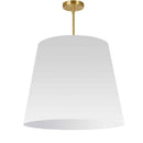 Dainolite 1 Light Oversized Drum Pendant Large White Shade ODR-L-790