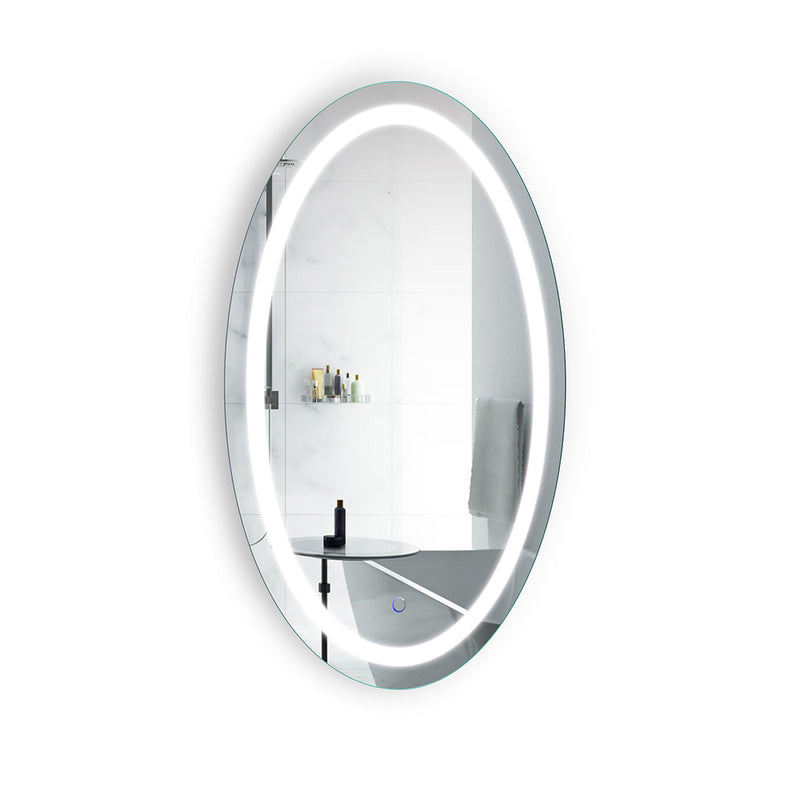 Krugg Icon 24" X 42" Oval Mirror ICON2442O