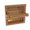 Allied Brass Prestige Skyline Collection Recessed Toilet Paper Holder P1000-24C-BBR