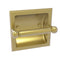 Allied Brass Prestige Skyline Collection Recessed Toilet Paper Holder P1000-24C-SBR