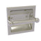 Allied Brass Prestige Skyline Collection Recessed Toilet Paper Holder P1000-24C-SN