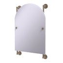 Allied Brass Prestige Skyline Collection Arched Top Frameless Rail Mounted Mirror P1000-27-94-PEW