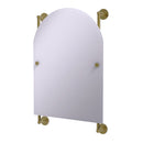 Allied Brass Prestige Skyline Collection Arched Top Frameless Rail Mounted Mirror P1000-27-94-UNL