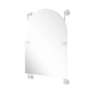 Allied Brass Prestige Skyline Collection Arched Top Frameless Rail Mounted Mirror P1000-27-94-WHM