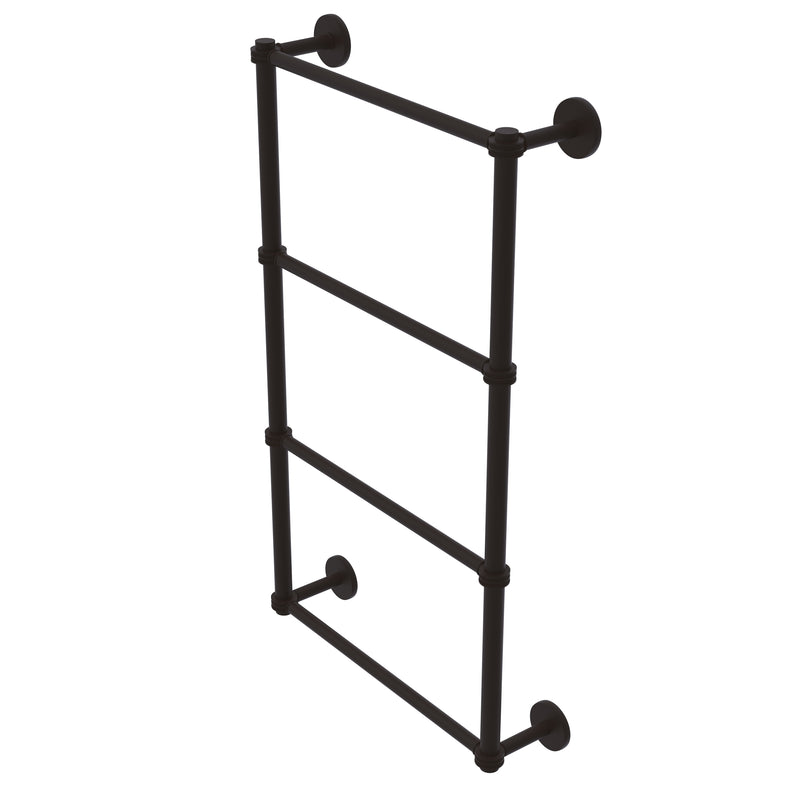 Allied Brass Prestige Skyline Collection 4 Tier 36 Inch Ladder Towel Bar with Dotted Detail P1000-28D-36-ORB
