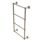 Allied Brass Prestige Skyline Collection 4 Tier 24 Inch Ladder Towel Bar with Twisted Detail P1000-28T-24-PEW