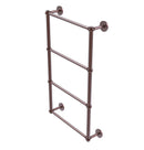 Allied Brass Prestige Skyline Collection 4 Tier 30 Inch Ladder Towel Bar with Twisted Detail P1000-28T-30-CA