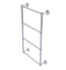 Allied Brass Prestige Skyline Collection 4 Tier 30 Inch Ladder Towel Bar with Twisted Detail P1000-28T-30-SCH