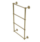 Allied Brass Prestige Skyline Collection 4 Tier 30 Inch Ladder Towel Bar with Twisted Detail P1000-28T-30-UNL