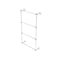 Allied Brass Prestige Skyline Collection 4 Tier 30 Inch Ladder Towel Bar with Twisted Detail P1000-28T-30-WHM