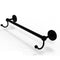 Allied Brass Prestige Skyline Collection 18 Inch Towel Bar with Integrated Hooks P1000-41-18-HK-BKM