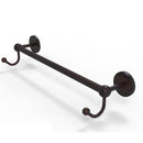 Allied Brass Prestige Skyline Collection 24 Inch Towel Bar with Integrated Hooks P1000-41-24-HK-VB