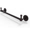 Allied Brass Prestige Skyline Collection 24 Inch Towel Bar with Integrated Hooks P1000-41-24-PEG-ABZ