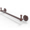 Allied Brass Prestige Skyline Collection 24 Inch Towel Bar with Integrated Hooks P1000-41-24-PEG-CA
