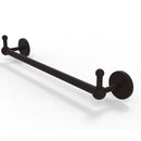 Allied Brass Prestige Skyline Collection 24 Inch Towel Bar with Integrated Hooks P1000-41-24-PEG-ORB