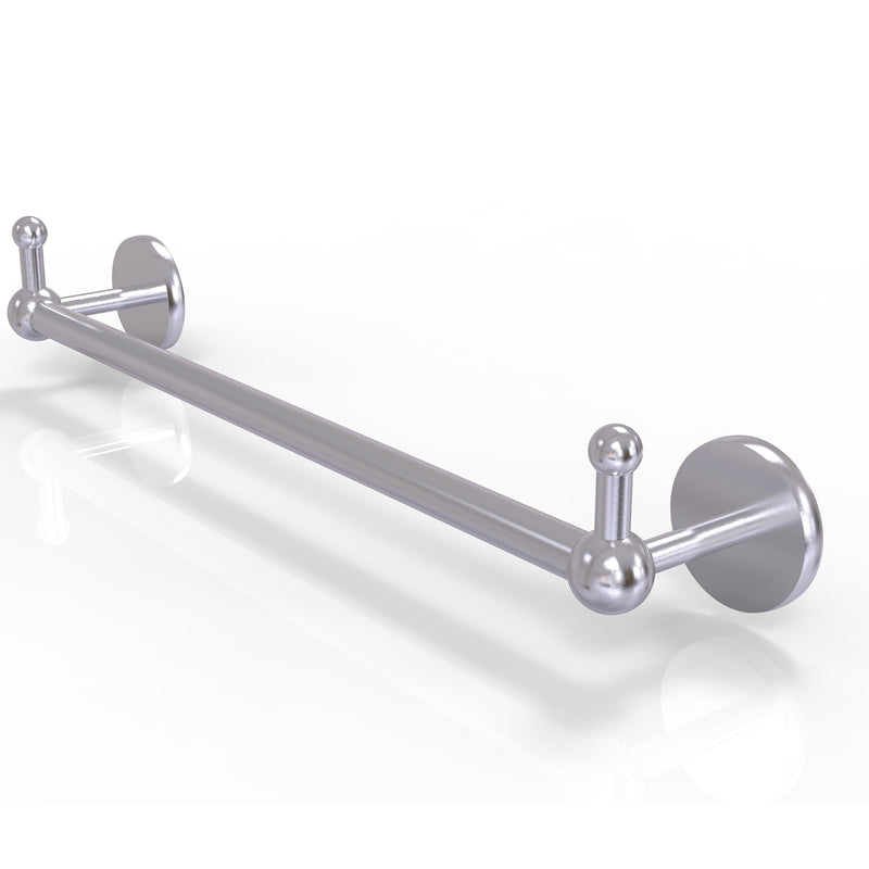 Allied Brass Prestige Skyline Collection 24 Inch Towel Bar with Integrated Hooks P1000-41-24-PEG-SCH