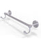 Allied Brass Prestige Skyline Collection 30 Inch Towel Bar with Integrated Hooks P1000-41-30-HK-SCH