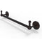 Allied Brass Prestige Skyline Collection 30 Inch Towel Bar with Integrated Hooks P1000-41-30-PEG-VB