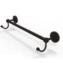 Allied Brass Prestige Skyline Collection 36 Inch Towel Bar with Integrated Hooks P1000-41-36-HK-ORB