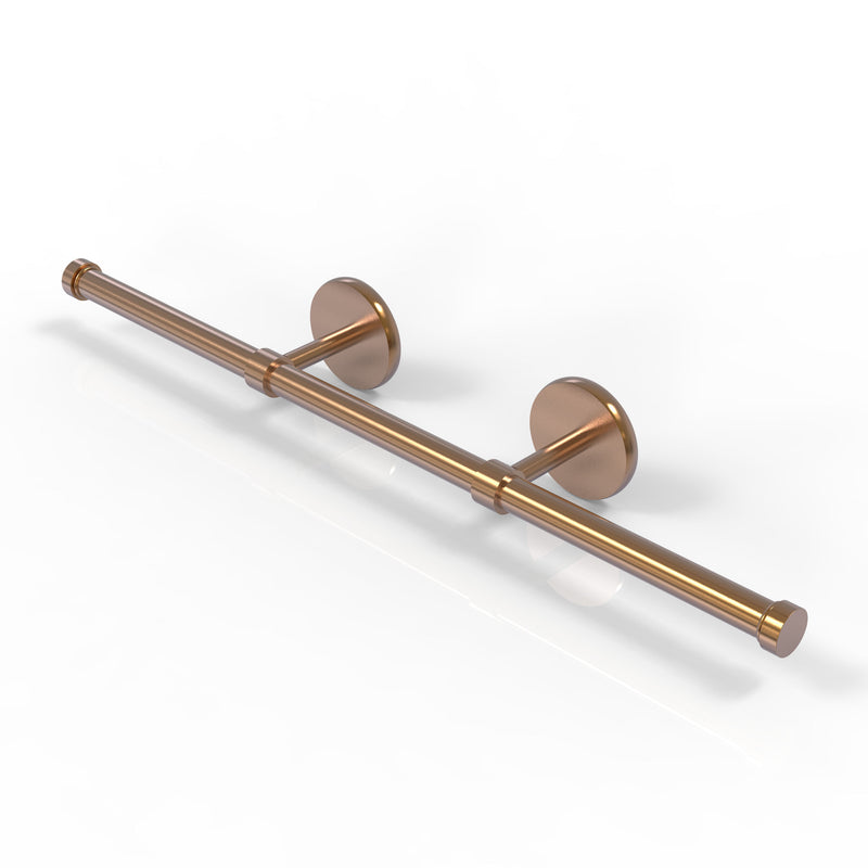 Allied Brass Prestige Skyline Collection Wall Mounted Horizontal Guest Towel Holder P1000-GT-3-BBR