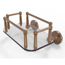 Allied Brass Prestige Skyline Collection Wall Mounted Glass Guest Towel Tray P1000-GT-5-BBR