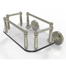 Allied Brass Prestige Skyline Collection Wall Mounted Glass Guest Towel Tray P1000-GT-5-PNI