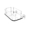 Allied Brass Prestige Skyline Collection Wall Mounted Glass Guest Towel Tray P1000-GT-5-WHM